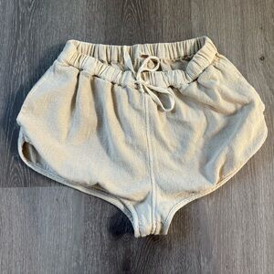 Free People Sweatshorts Creme